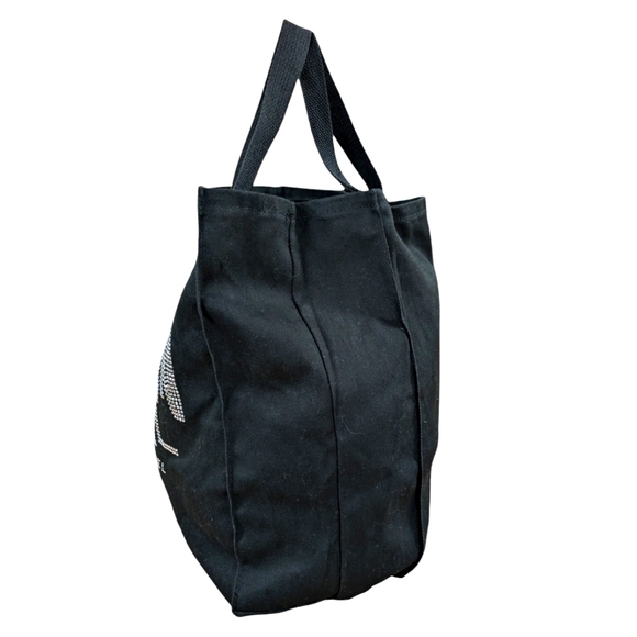 Billy Joel Bling Uptown Girl Black Tote Bag - Picture 2 of 10